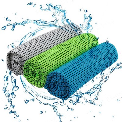Cooling Towel Sport Ice Towel Quick Dry Cold Blanket Sweat Absorption Microfiber