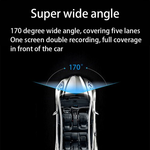 3 inch Car DVR G-sensor Front+Inside Camera Driving Video Recorder Touch Screen - Picture 10 of 15