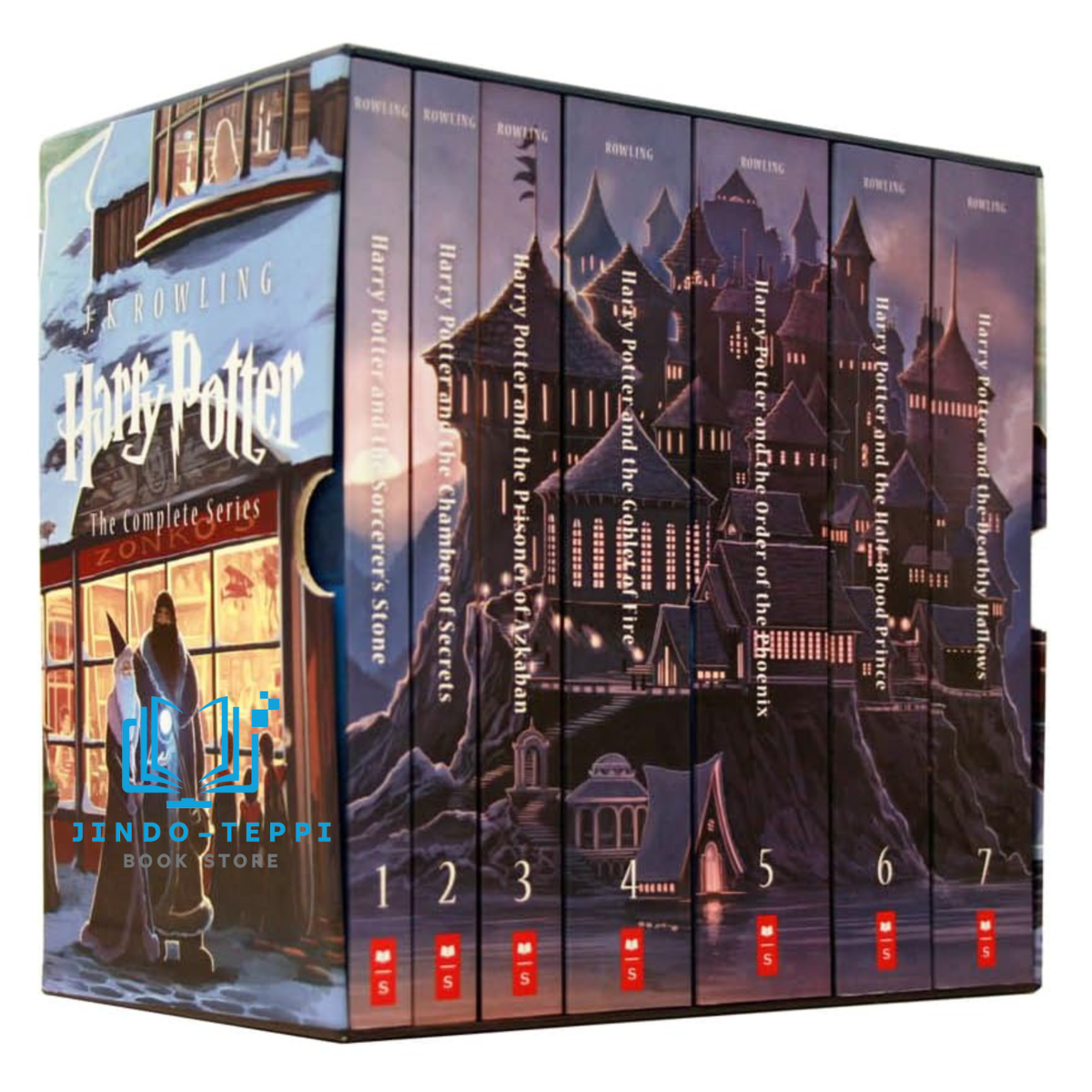 Harry Potter the Complete Series 1-7 by J.K. Rowling (2013