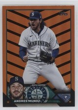 2023 Topps Update Orange & Black Foil Andres Munoz Andrés Muñoz #US21 w5b