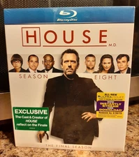 House M.D. season eight blu-ray (BRAND NEW, SEALED) Final season 8 - Hugh Laurie