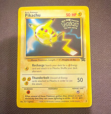 Wizards of the Coast Pokemon TCG Pikachu Promo Card 4 50 HP 1999