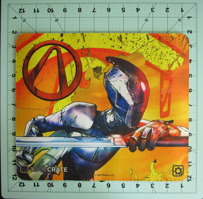 BORDERLANDS 2 Zero Assassin Game Mat MOUSE PAD 12'' x 10'' Loot Crate 2015 IPerion