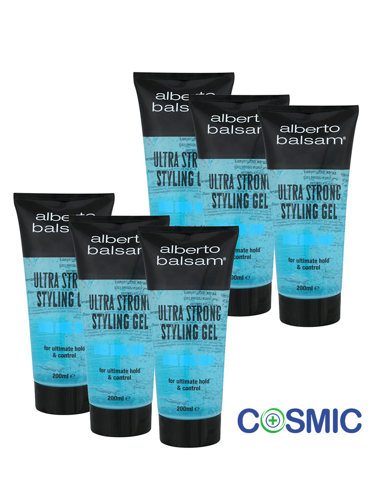 Alberto Balsam Hair Styling Gel Ultra Strong for Ultimate Hold and Control 200ml - Image 13