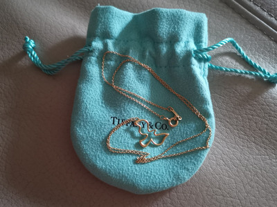 Tiffany 750 gold kette aus  Picasso-Serie