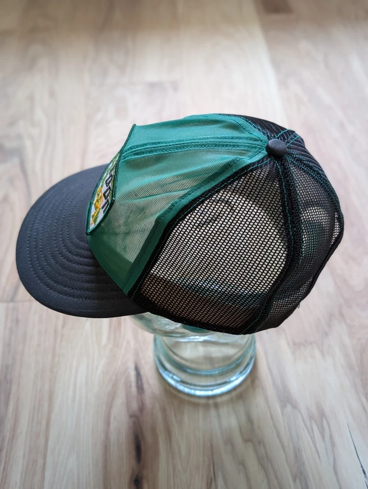 Raro Sombrero de Malla de Pesca Heddon De Colección A Presión Hecho en Semco EE. UU. Mercado Japonés Foto 2 de 4