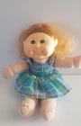 16' Blonde Hair Blue Eyes Cabbage Patch Doll Signed X. Roberts 2017