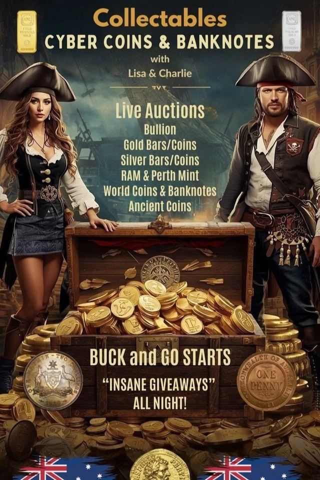 Tuesday Live Coin & Currency Auctions Gold Silver Copper Coins