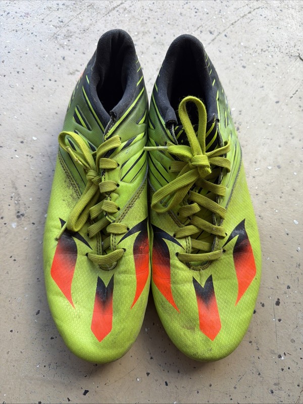 ADIDAS MESSI 15.1 J S74687 GREEN SIZE US Mens 10 Rare Great Condition