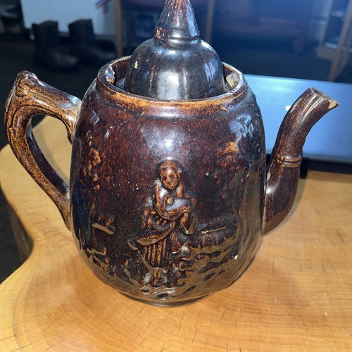 ANTIQUE ROCKINGHAM POTTERY 8
