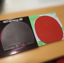 Butterfly Tenergy 05  Rasanta C45 Table Tennis Rubber Set - Used