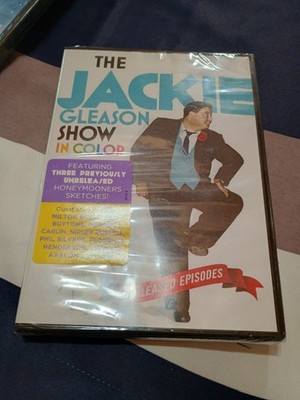 NEW UNOPENED The Jackie Gleason Show in Color w/ Unreleased Episodes