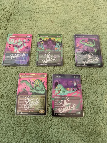 Prime Slime Secret Lair Wizard Of Barge Signed Sketched Artist Proofs MTG Magic