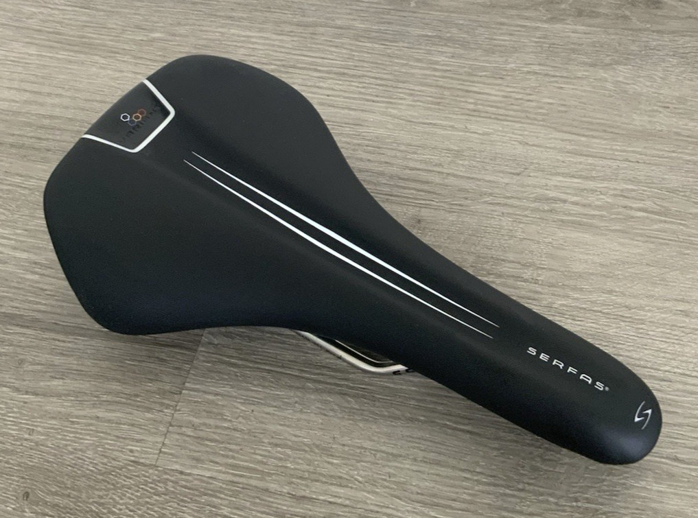 SERFAS VARIANT ROAD BIKE SADDLE 230 GRAMS TITANIUM 150 MM X 