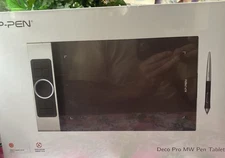 XP-PEN Wireless Drawing Tablet Deco Pro MW Bluetooth Graphics Tablet 11x6