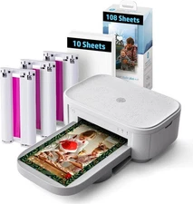 Sprocket Studio Plus 4x6 Wireless Photo Printer WiFi Dye Sublimation