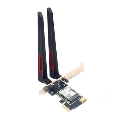 RTL8852BE  WIFI6 Karte mit 10-DB-Antenne AX1800 802.11ax BT5.2 PCI-E  WLAN 5620