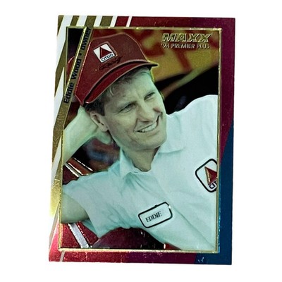 1994 Maxx Premier Plus #96 Eddie Wood NASCAR Racing Card