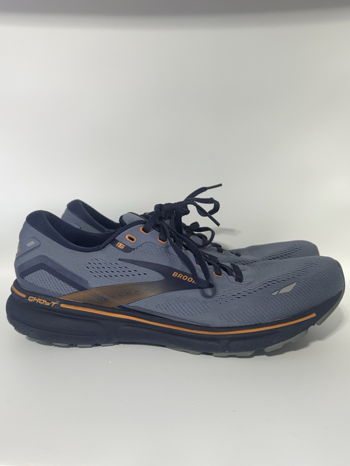 Brooks Ghost 15 Running Shoes Mens 11.5 Flintstone Oak Athletic 1103932E025 thumbnail 10