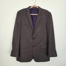 Taylor & wright grey pinstripe suit jacket/blazer size 40L