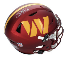 Terry McLaurin Autographed Commanders Authentic SpeedFlex Helmet Beckett