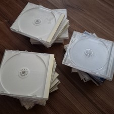 Lot of 32 Empty CD DVD Jewel Cases Standard Size Good Condition