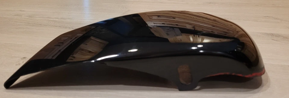 Cubierta lateral derecha Harley Davidson HD Sportster negra OEM Foto 3 de 4