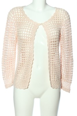 MANGO SUIT Strick Cardigan Damen Strickbekleidung Gr. DE 38 nude Casual-Look