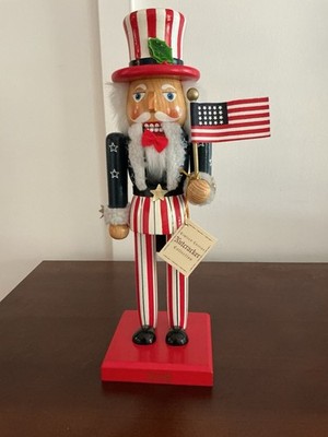 LIMITED EDITION Uncle Sam 2008 Nutcracker- Mint Condition. Rare Collectible