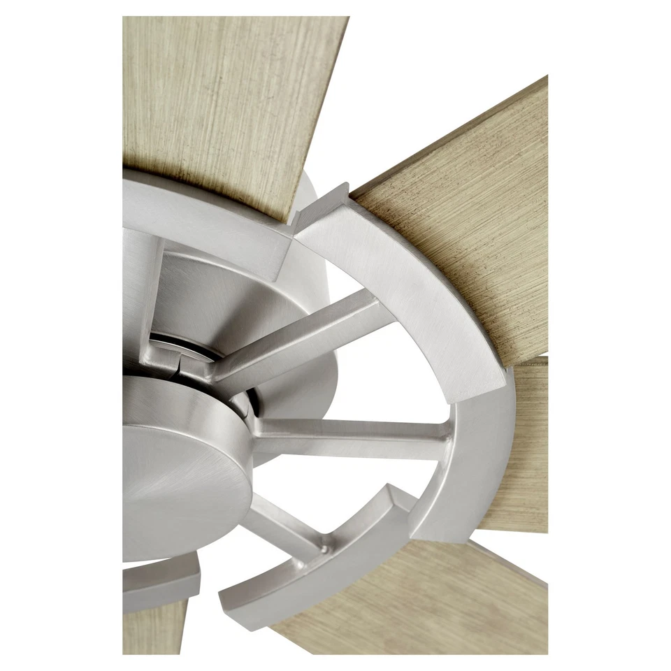 Satin Nickel 72"Patio Fan from the Mod Collection - Image 2 of 2