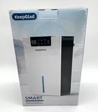 NEW KeepGlad SMART Dehumidifier 90W Ultra Quiet Energy Saving For Home White