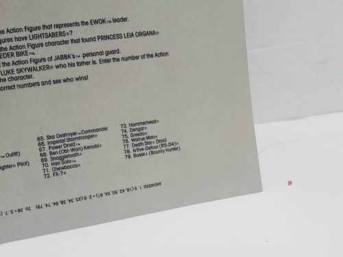 Vintage 1984 "Star Wars Is Forever" Poster Mail Away W. Envelope Never Hung - Picture 11 of 21