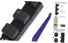 Master Window Switch Power Control Button Front Left Driver Side Compatible