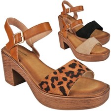 Sandals Shoes Ladies Light Weight Buckle Cushioned Comfy Beach Summer Womens Siz