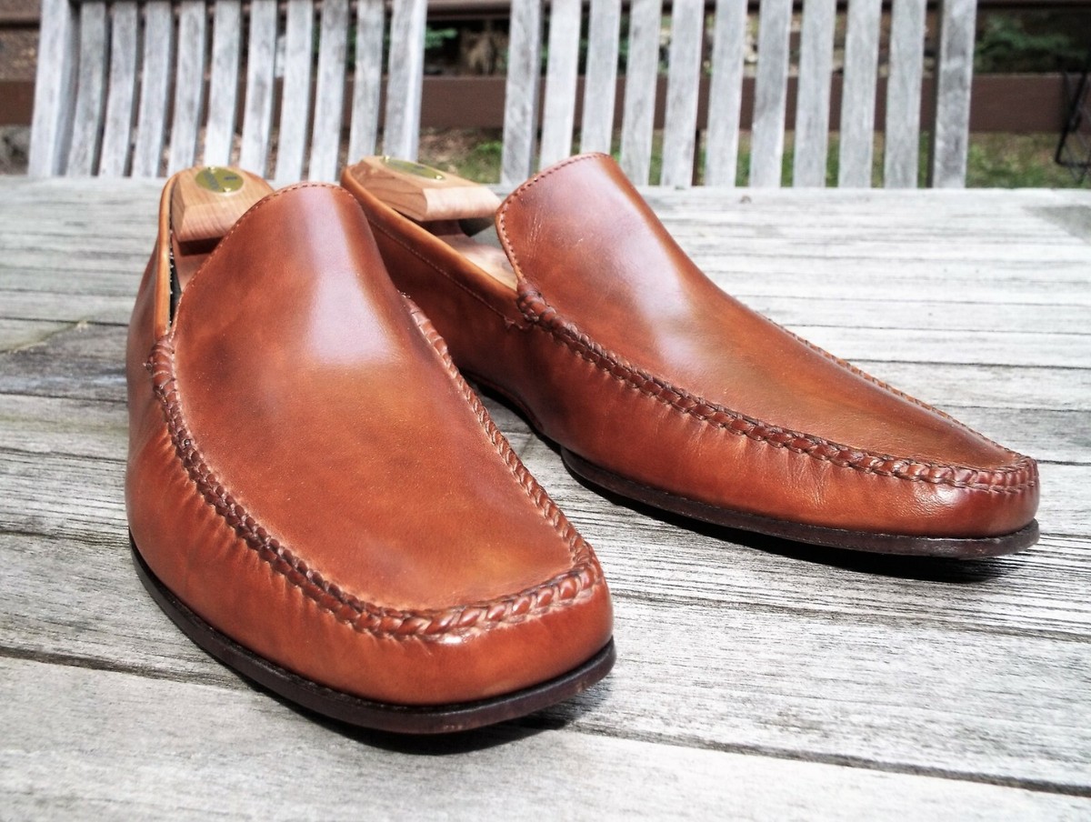 Pakerson パーカーソン ビットローファー イタリア製 UK6.5 NEW - PAKERSON MEN'S LEATHER LOAFER SHOES, Handcrafted ITALY