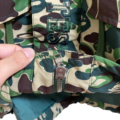 Bape x Stussy Size M A Bathing Ape NIGO Very Rare Collabo Snowboard Jacket Camo - Picture 12 of 21