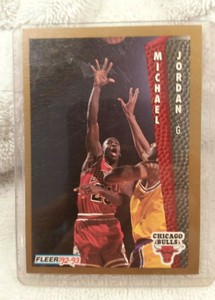 1992 fleer michael jordan