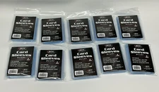 1000 BCW STANDARD CARD PENNY SLEEVES 2 5/8 X 3 5/8 10 PACKS OF 100