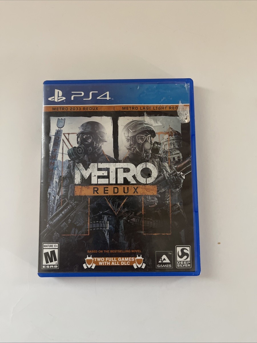 Metro Redux PS4 Complete (2033 Redux Last Light)