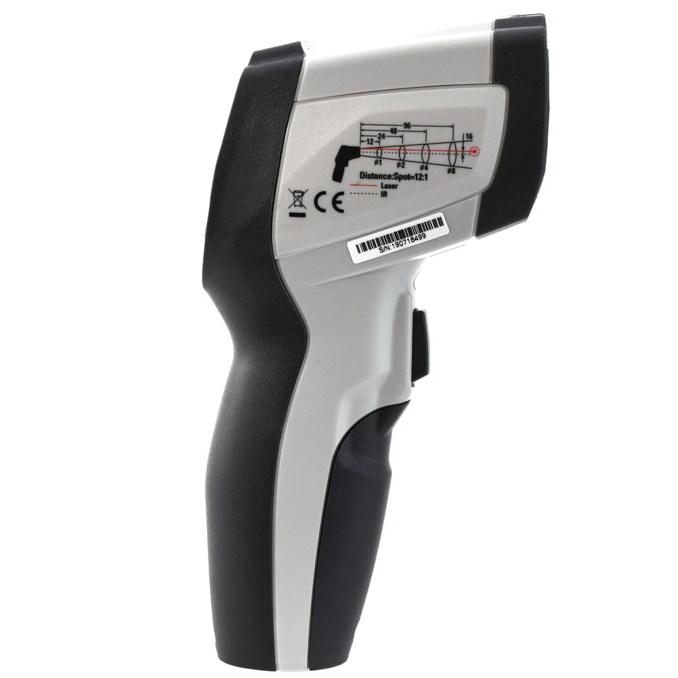 Multi Laser Infrared Kontaktlos Thermometer Pyrometer -50..500 °C Feuchtemessung - Bild 3 von 4