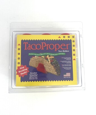 Taco Proper Shell Holders FiestaPak - 12 Shell Stands - Propers Made In The USA!