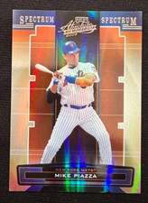 MIKE PIAZZA 2005 Playoff Absolute Memorabilia #162 Spectrum Gold MLB HOF #14/50