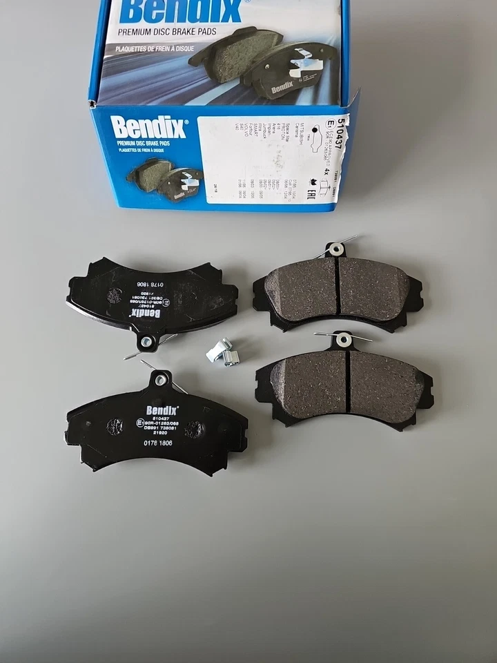 Bendix Front Brake Pads Set For VOLVO S40 V40 1995-2004 33456708 3345670 — 第 2/4 张图片
