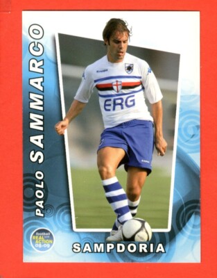 (T3) REAL ACTION 2008-2009 09 - Panini CARD 70 - SAMMARCO - SAMPDORIA