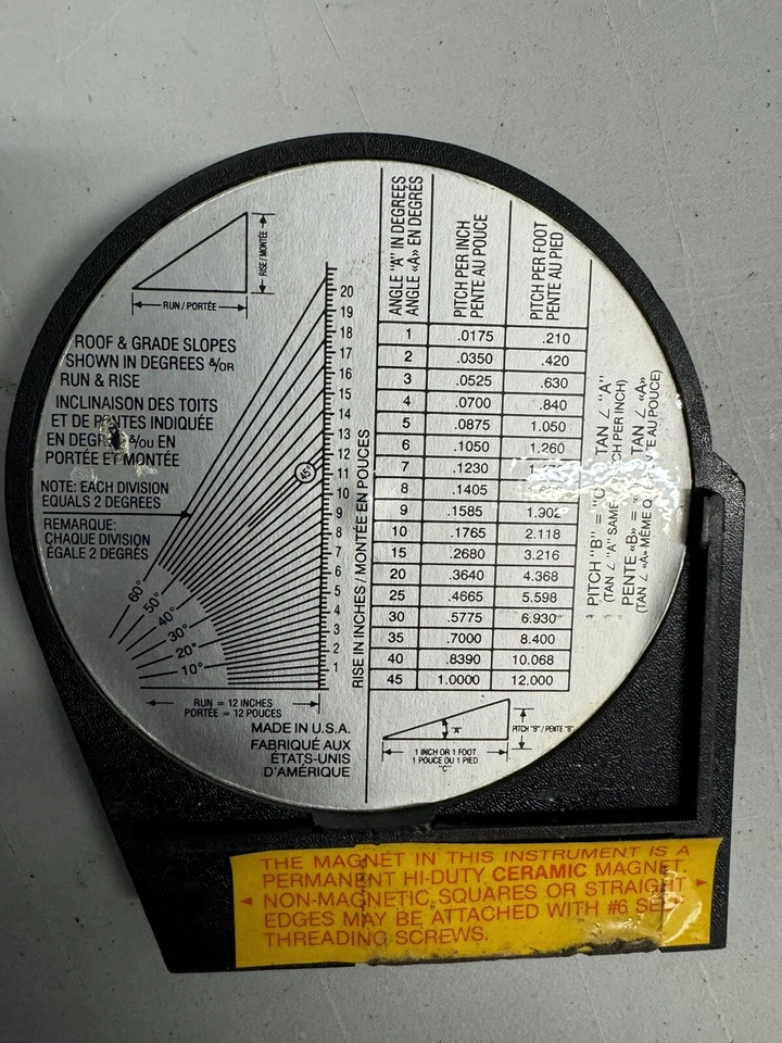 K&D Tools No. 2968 Angle Finder Lancaster, PA - Image 3 of 4