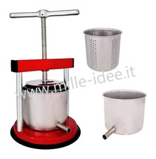 TORCHIETTO MEDIO 5KG IN ACCIAIO INOX PREMITUTTO SPREMITUTTO DIAMETRO CM.16