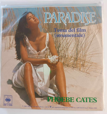 Phoebe Cates   Paradise (Tema Del Film)  | 7'' Single | Italy 1982