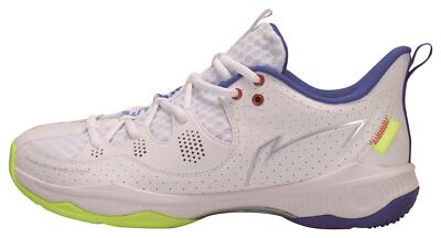 Li-Ning Unisex Badmintonschuh ''Halberd'' III Lite weiß/blau Hallenschuh Sport