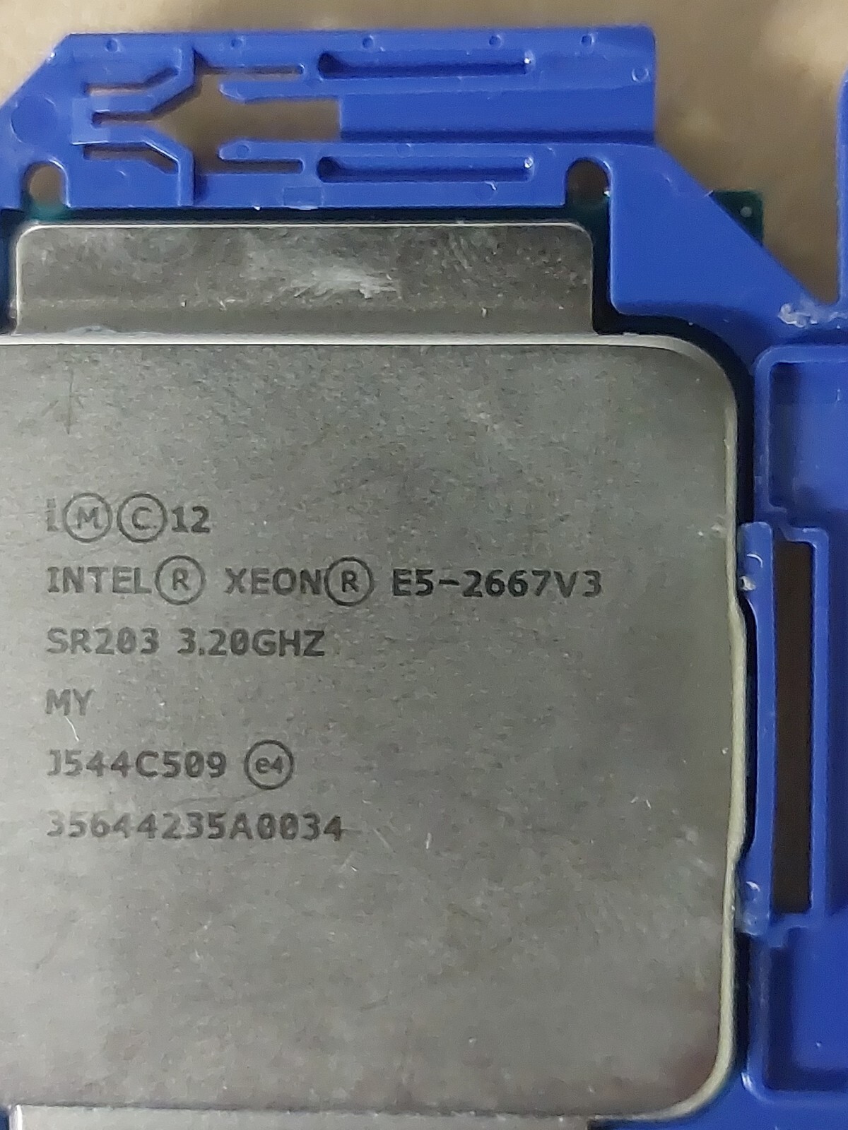 Processeur Intel Xeon E5-2667 V3 - 8 Cœurs, 3.20 GHz, Socket LGA2011-3, Testé Et Fonctionnel