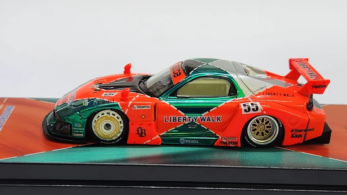Chase! Inno64 1:64 LBWK Mazda RX7 FD3S LB-Super Silhouette Chase! Inno64 1:64 LBWK Mazda RX7 FD3S LB-Super Silhouette